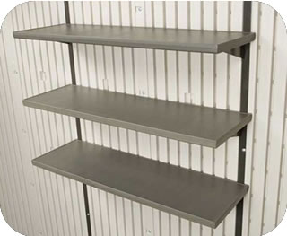 Lifetime Sheds 30" Storage Shed Shelf Kit Lifetime Sheds 30" Storage Shed Shelf Kit
